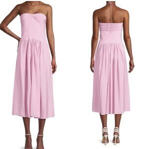 Vince Lilac Purple Halter Midi Dress Womens Large Sun Dress Sundress Boho